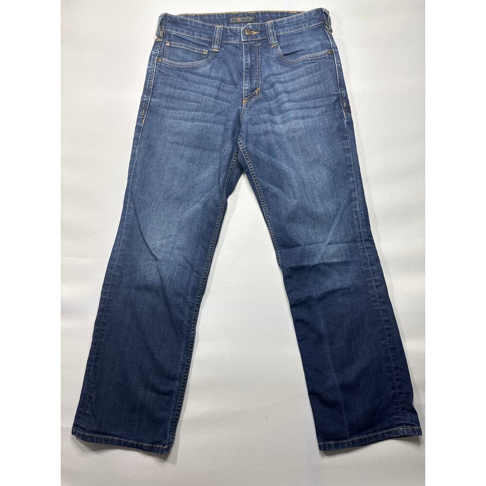 5.11 Tactical Men's Straight Leg Blue Denim Jeans - Size‎ 30x30 (30x28)
